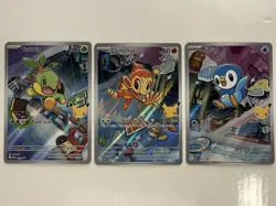 Pokemon TCG First Partner Illustration Collection Series 1 Sinnoh Bundle - Image 1