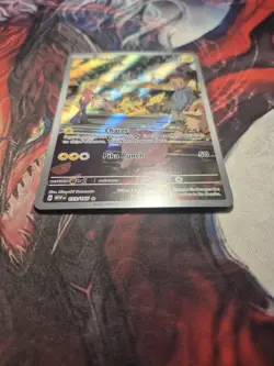 Pokemon Pikachu 173/165 Scarlet & Violet 151 Illustration Rare English IR NM - Image 3
