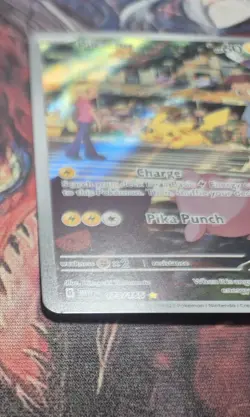 Pokemon Pikachu 173/165 Scarlet & Violet 151 Illustration Rare English IR NM - Image 4