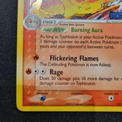 Typhlosion 17/115 Reverse Holo Stamped Unseen Forces Pokemon TCG - NM - Image 5