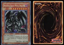 Red-Eyes Black Metal Dragon PP01-EN015 Secret Rare Error Yu-Gi-Oh - Image 3