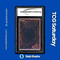 2002 YU-GI-OH! LEGEND OF BLUE EYES WHITE DRAGON #LOB-066 CURSE OF DRAGON BCCG 10 - Image 2