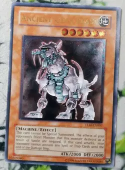 Ancient Gear Beast TLM-EN007 Ultimate Rare Unlimited Edition Yugioh MP - Image 1
