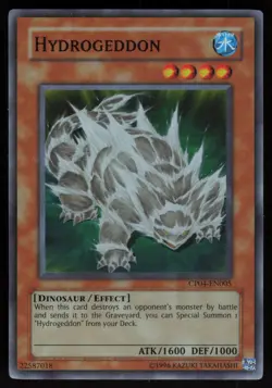Hydrogeddon CP04-EN005 Super Rare Yu-Gi-Oh - Image 1
