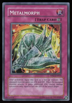 Metalmorph (Secret Rare) PP01-EN014 Secret Rare ERROR Yu-Gi-Oh - Image 1