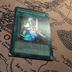 YUGIOH Super Rare Nobleman Of Crossout PSV-E034 MPLAYED - Image 2