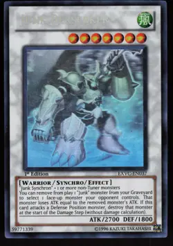 Junk Berserker (Ghost Rare) EXVC-EN037 Extreme Victory 1st Edition Yu-Gi-Oh - Image 1