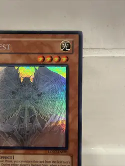 Yugioh Honest Light of Destruction Ghost Rare 1st Edition LODT-EN001 LP - Image 3