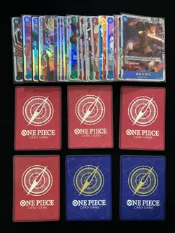 2025 One Piece TCG S-Chinese #OP13-001 Monkey D. Luffy Aids Hancock Lot*30 LU57 - Image 2