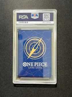 2022 One Piece Japanese Nami #OP02-036 SR Alternate Art Holo PSA 10 OL53 - Image 2
