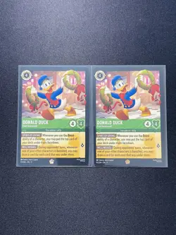 2025 Disney Lorcana EN Fred Honeywell Donald Duck Non Foil #93/204 Lot*2 FQ80 - Image 1