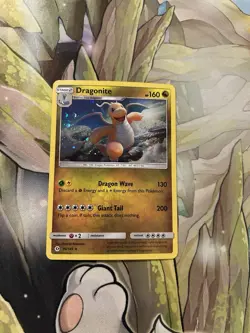 Pokemon Card TCG - Dragonite 96/149 Cosmos Holo Exclusive Sun & Moon NM - Image 1