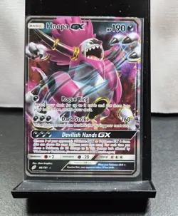 Pokemon GX Card Lot (5) Lunala, Hoopa, Solgaleo, Primarina, Dusk Mane Necrozma - Image 1