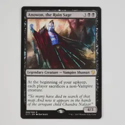 MTG Anowon, the Ruin Sage #118 (NM) Crimson Vow VOC Magic Card NM Vampire - Image 1
