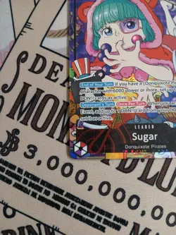 OP10-003 Sugar Leader Alt Art One Piece TCG English Card ROYAL BLOOD ONE PIECE - Image 3