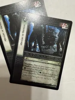 Decipher Lord of the Rings TCG Saruman Grima Berserk Savage 12 Rare Card Lot - Image 4