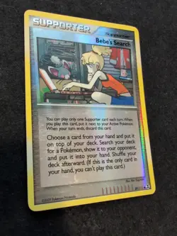 Bebe's Search 89/111 2009 Rising Rivals Pokemon Card Reverse Holo Uncommon - Image 3