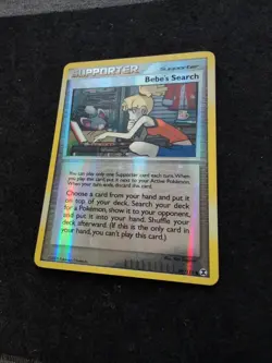 Bebe's Search 89/111 2009 Rising Rivals Pokemon Card Reverse Holo Uncommon - Image 4