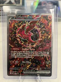 Pokemon Oricorio Ex MEP 024 Promo Card Mega Charizard X UPC Phantasmal Flames - Image 1