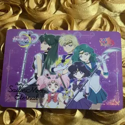 Sailor Moon Eternal GODDESS STORY Anime Holo Waifu Girl Card Friends - Image 1