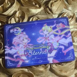 Sailor Moon Eternal GODDESS STORY Anime Holo Waifu Girl Card Friends - Image 4