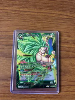 Dragon Ball Super Card Game Ss3 Broly Tyrant Sr bt22-058 Critical Blow SR - Image 1