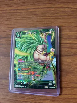 Dragon Ball Super Card Game Ss3 Broly Tyrant Sr bt22-058 Critical Blow SR - Image 2