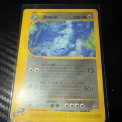 2003 Pokemon Steelix Aquapolis E-Reader Edition Card 35/147 - Image 1