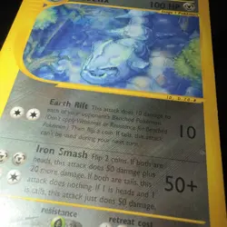 2003 Pokemon Steelix Aquapolis E-Reader Edition Card 35/147 - Image 4