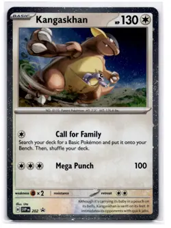 Kangaskhan - (Cosmos Holo) Holo Rare Holofoil SV: Promo Cards 202 NM - Image 1