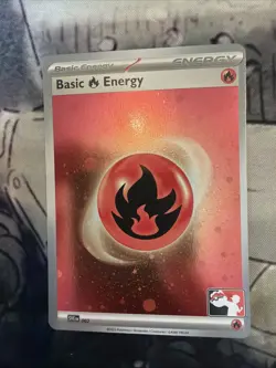 Basic Fire Energy Prize Pack Series Cards #002 ( Cosmos Holo) - Image 1