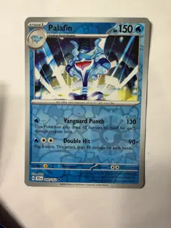 Palafin SV05: Temporal Forces 049/162 NM English Pokemon Card - Image 1
