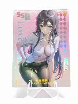 Sakurajima Mai - Bunny Girl Senpai - Love Diary - SSR 31 - Anime - Foil Card - Image 1