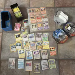 Vintage Pokemon Card Lot with tins. - Image 1