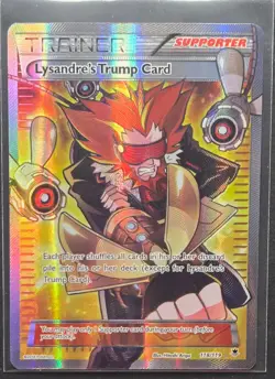 Lysandre's Trump Card 118/119 XY Phantom Forces Full Art Trainer Pokemon 2014 - Image 1