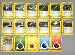 Pokemon VS Series Lot of 17 Trainer Energy Cards Japanese Pokemon Card LP - Image 1