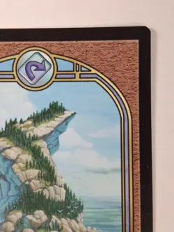 Island Unglued LP NM Magic Gathering MtG Basic Land U Full Art Daren Bader BB - Image 3