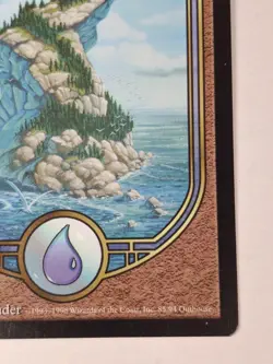 Island Unglued LP NM Magic Gathering MtG Basic Land U Full Art Daren Bader BB - Image 4