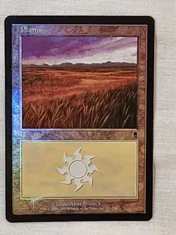 NM Plains #331 Foil Odyssey Mtg Magic the Gathering - Image 1