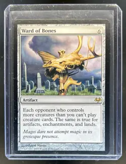 2008 Magic MTG Eventide Ward of Bones #174 - Image 1