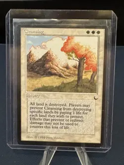 MTG - Magic The Gathering - Cleansing - The Dark - NP/EX+! - Image 3