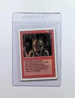 MTG - Magic The Gathering - Goblin King X 3 - Revised/4th Edition - LP/EX! - Image 3