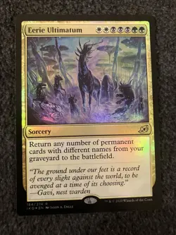 Magic The Gathering MTG - Eerie Ultimatum Foil - Ikoria: Lair of Behemoths - Image 1