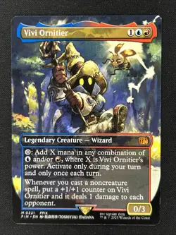 Vivi Ornitier (Borderless) Final Fantasy Regular (0321) Non-Foil NM - Image 1