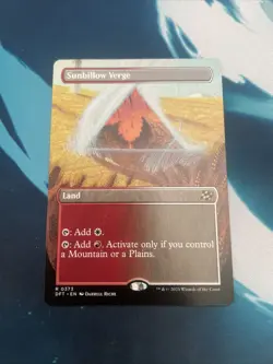 Sunbillow Verge (Borderless) Aetherdrift Regular MTG NM - Image 1