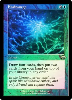 Brainsurge FOIL RETRO - 399 - Uncommon - Modern Horizons 3 MH3 MTG - Image 1