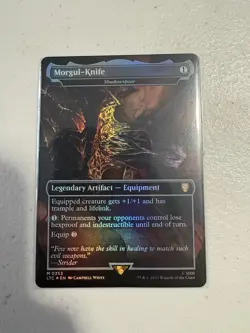 Wizards Magic Morgul-Knife Legendary Artifact Equipment Foil Lord of the Rings … - Image 1