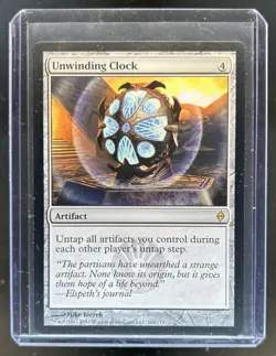 2011 Magic MTG New Phyrexia Unwinding Clock #164 - Image 1