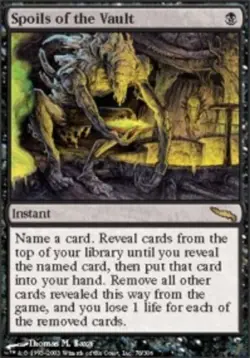Spoils of the Vault - Foil Mirrodin Magic mtg Heavy Play, English x1 - Image 1