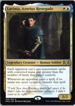 Ravnica Allegiance #189 Lavinia, Azorius Renegade - Image 1
